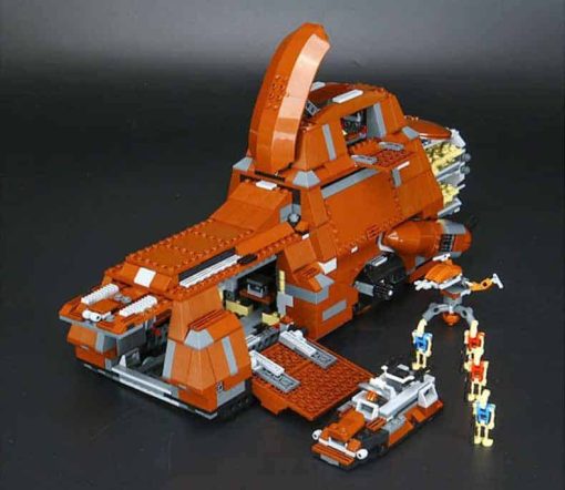 Lepin 05069 Star Wars Trade Federation Transport Tank MTT 7662 M969 Droid Ship Building Blocks Kids Toy