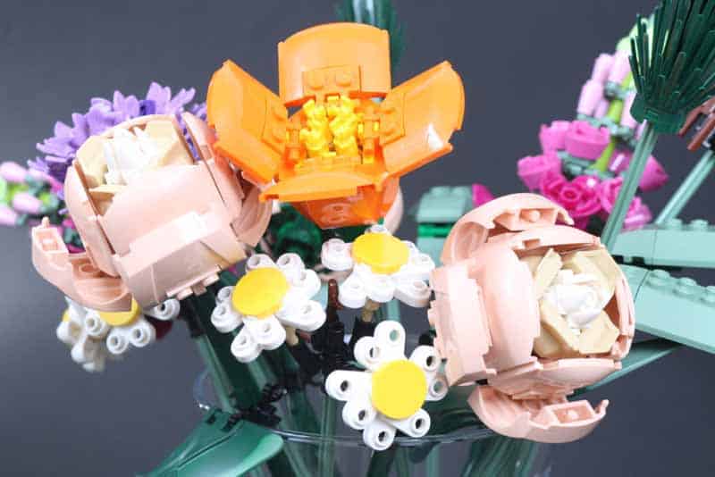 Led Light Kit Building Blocks Creator Flower Bouquet For LEGO
