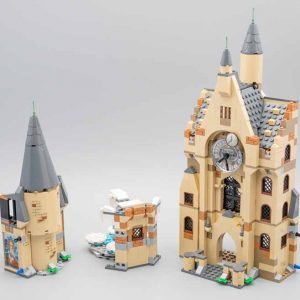 Harry Potter Hogwarts Castle Clock Tower Building Bricks Toy With Figures 922pcs 