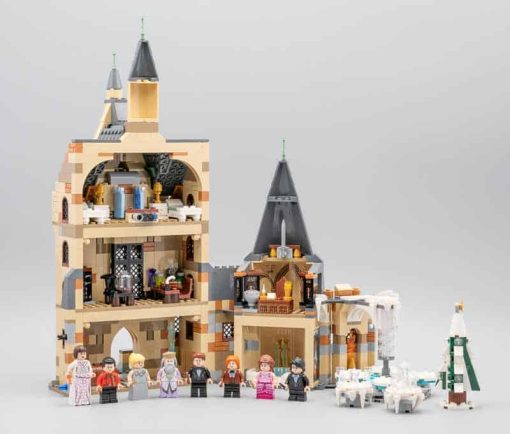 Lepin 6010 Harry Potter Hogwarts Clock Tower 75948 Ideas Creator Series Witchcraft and Wizardry Building Blocks Bricks Kids Toy