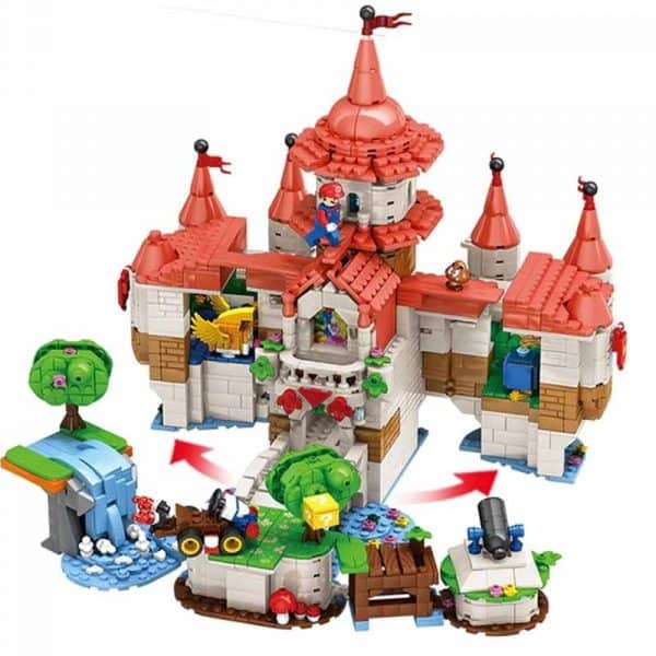 Super Mario Castle Peach Castle LQS 67601 Ideas Creator Series 2614Pcs ...