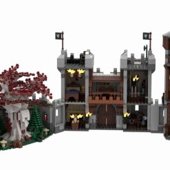 Super18K K101 Game Of Thrones Winterfell Castle Modular Building Blocks Kids Toy 4