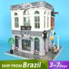 10251 Brick Bank Lepin 15001 Street View Modular Building Blocks Kids Toys