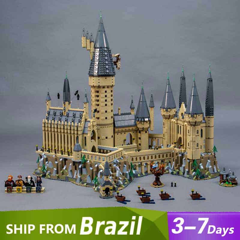 Movie Harry Hogwartsing Castle Magic Building Blocks Brick Toy Gift Children Boy 