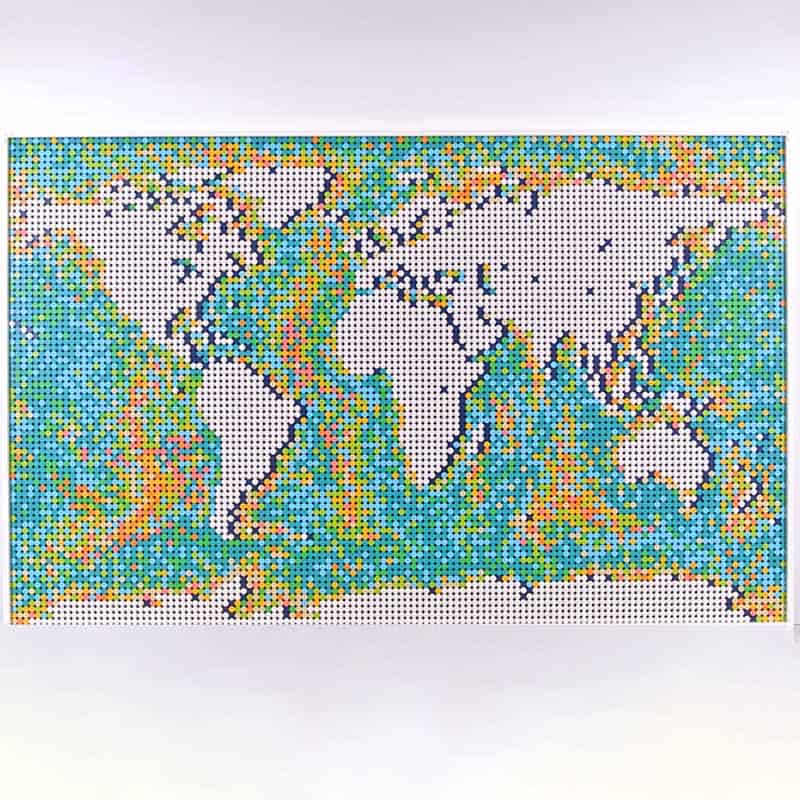 World Map 31203, Art