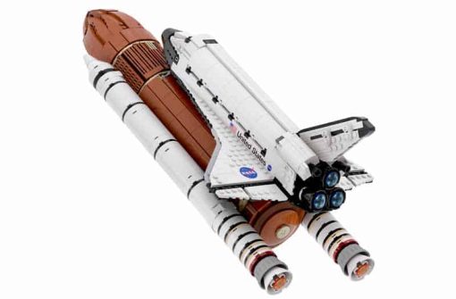 C4657 MOC 46628 NASA Space Shuttle Rocket Toy blocks