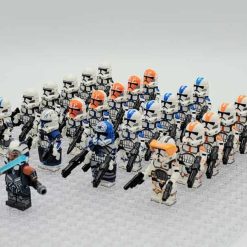 Star Wars Ahsoka Tano Rex Jesse Cody Echo Republic Trooper Minifigures