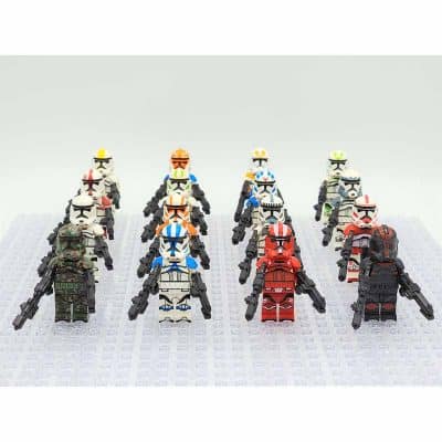 Star Wars Phase 2 Clone Troopers Assortment Army 16 Minifigures ...