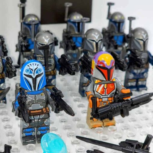 Star Wars Mandalorian Bo Katan Kryze Death Watch Night Owls Minifigures Army Kids Toys