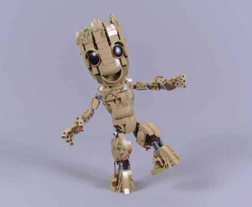 ZM2014 Marvel I am Groot 76217 Guardians of the Galaxy Building Blocks