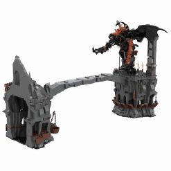 Lord of the Rings Khazad-Dum Bridge With Balrog of Morgoth MOC-27781