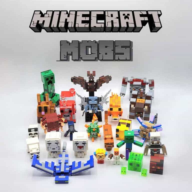 Minecraft Custom MEGA Mobs 25 Minifigures Collection Army Kids Toy Gift