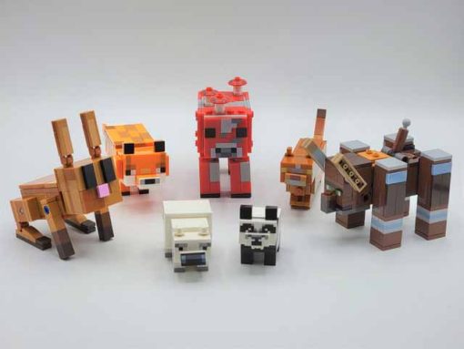 Minecraft Mobs Army Minifigures Kids Toy