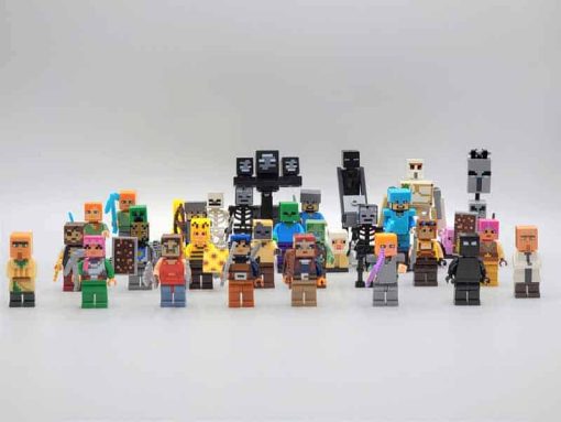 Minecraft Army Minifigures Kids Toy