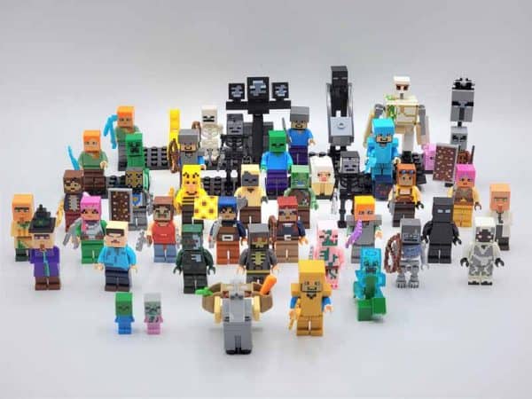 Minecraft Custom MEGA 45 Minifigures Collection Army Kids Toy Gift