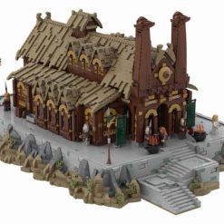 Lord of the Rings Rohan Edoras Meduseld Golden Hall MOC-62288 UCS Building Blocks