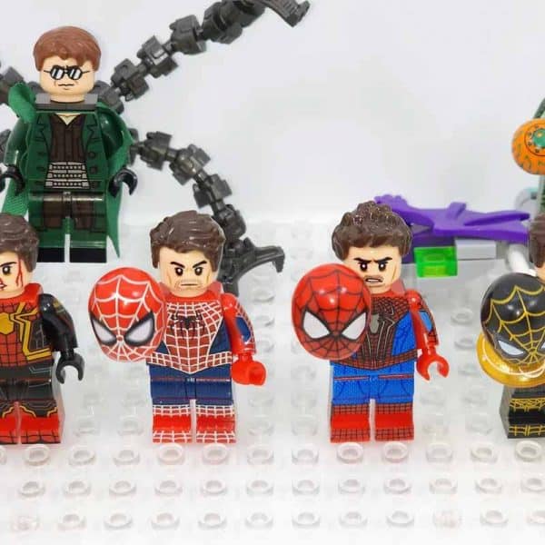 Spider Man No Way Home Marvel 8Pcs Minifigures Army Collection Kids Toy ...