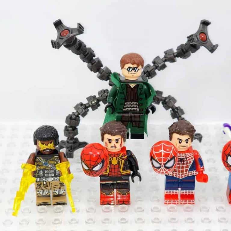 Spider Man No Way Home Marvel 8Pcs Minifigures Army Collection Kids Toy ...