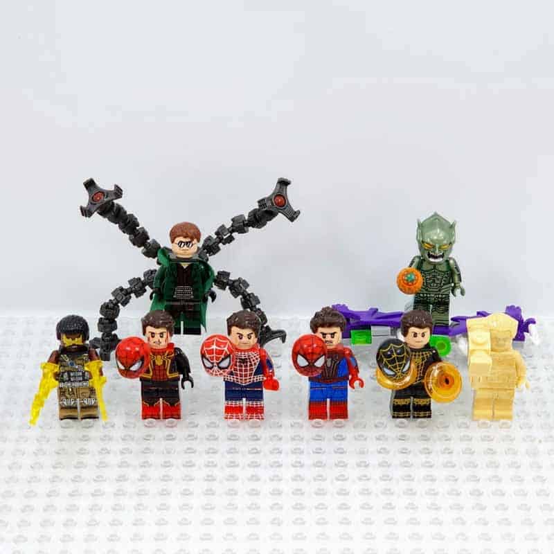 LEGO Spider Man No Way Home Minifigure Collection & How To Upgrade