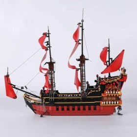 Pirates Of The Caribbean Queen Anne's Revenge DK6002 Blackbeard Pirate ...