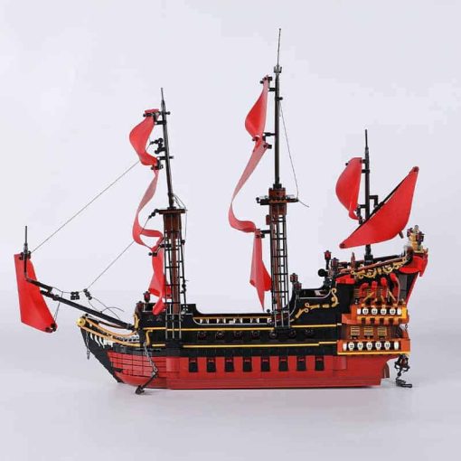 DK6002 pirates of the Caribbean Queen anne revenge 4195 ship Building blocks