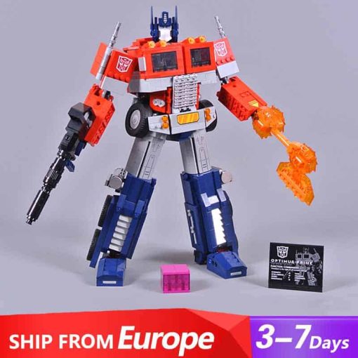 King 10203 Transformers Optimus Prime Robots Technic 10302 Ideas Creator Building Blocks