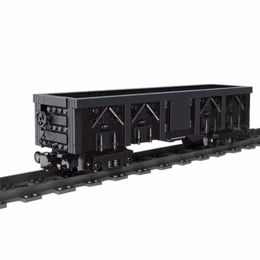 Mould King 12003 QJ Steam Locomotive Train Ideas Technic RC Building Blocks Kids Toy