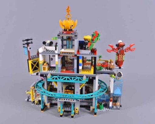 Ninjago Movie The City of Lanterns 80036 King 86999 Monkie Kid Building Blocks