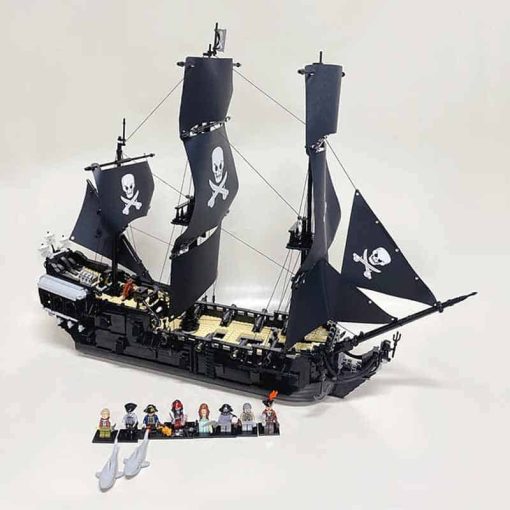 Pirates of the Caribbean Black Pearl 4184 DK 16001 Pirate Ship Building Blocks
