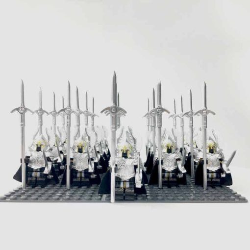 Lord Of The Rings Hobbit Gondor Commander Army Minifigures Rings of Power Kids Toy