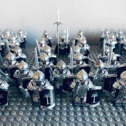 Lord Of The Rings Hobbit Gondor Heavy Army Battalion Minifigures Rings of Power Kids Toy