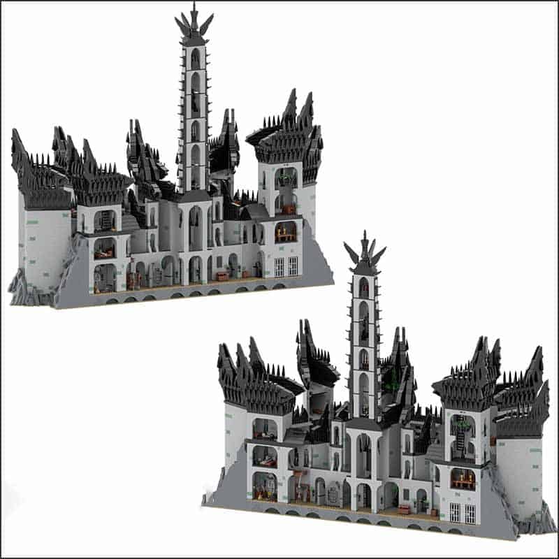 The Lord of the Rings Minas Tirith MOCBRICKLAND 149803 Modular