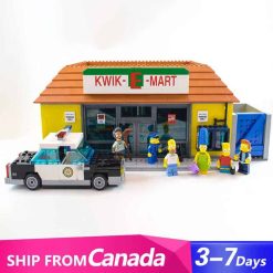 71016 Lepin 16004 the Simpsons Kiwik E Mart Ideas Creator Series Modular Building Blocks kids toys