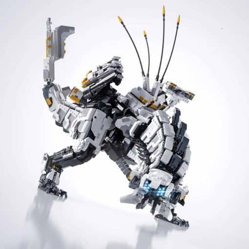 Horizon Zero Dawn Thunder Jaw MOC-15474 Mechanical Robot T-Rex UCS Building Blocks Kids Toy