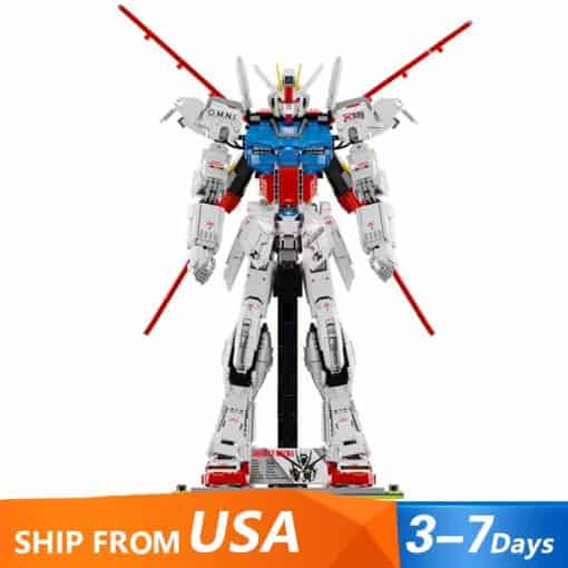 Strike Gundam Robot Worrier JS10001 JSTOYS Machine Technic Ideas Creator Anime Building Blocks Kids Toy