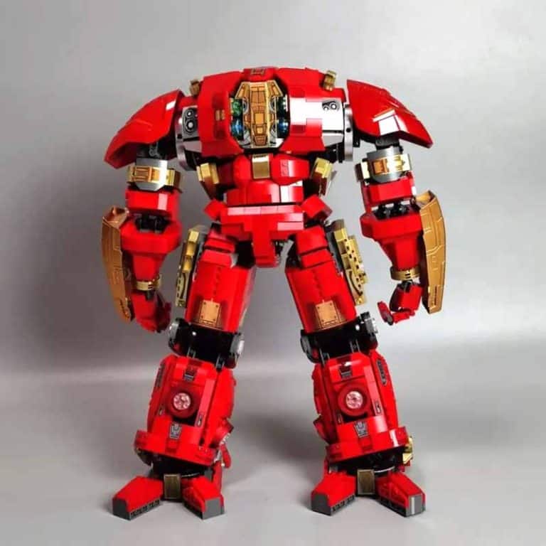 Marvel MK44 Hulkbuster Armor Ironman K-BOX V5004 With Lights 4123Pcs ...