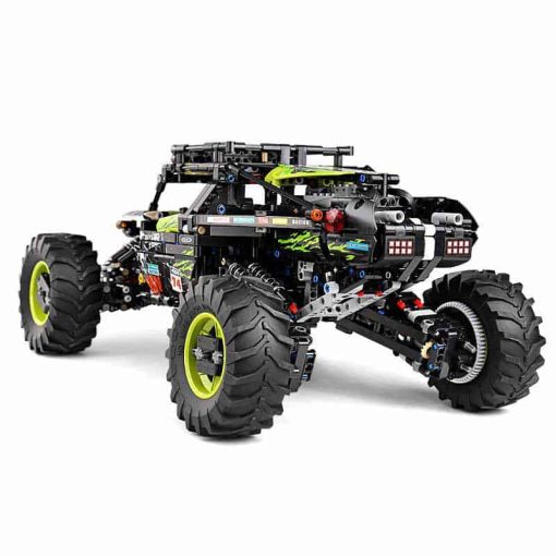 Mould King 18002 Green Hound Buggy Technic Off-Road Truck Motorized Remote Control Building Blocks Bricks Kids Toy