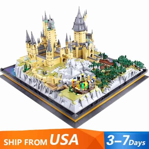 Harry Potter Mould King 22004 Hogwarts Magic Castle School of Witchcraft and wizardry Building blocks
