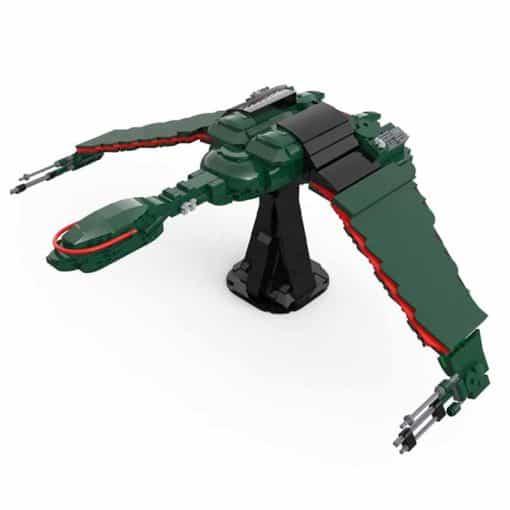 Star Trek Klingon Bird of Prey Starship Fighter C7735 Space Ship Building Blocks Kids Toy