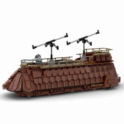 Star Wars Mandalorian Jabba's Sail Barge MOC-65586 Attack Craft Building Blocks
