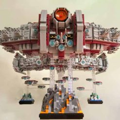 Star Wars StarCraft Battlecruiser MOC-109383 Space Ship UCS Building Blocks Kids Toy