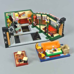 Friends TV Show Central Perk 21319 11448 2029 Street View Ideas Creator Modular Building Blocks Kids Toy