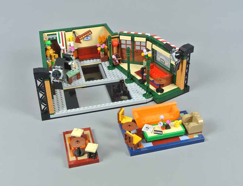 LEGO Friends The Television Series (21319) Central Perk Instruction Manual  Only