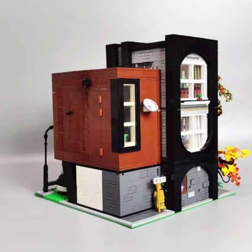 MORK 10205 Modern Villa Nova Town City Street View Modular Building Blocks Kids Toy