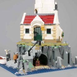 Jiestar 92882 Motorised Lighthouse 21335 Ideas Creator Icons Building Blocks Bricks Kids Toy