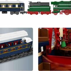 Mould King 12007 German BR18 201 Express Train Locomotive Technic with RC Building Blocks