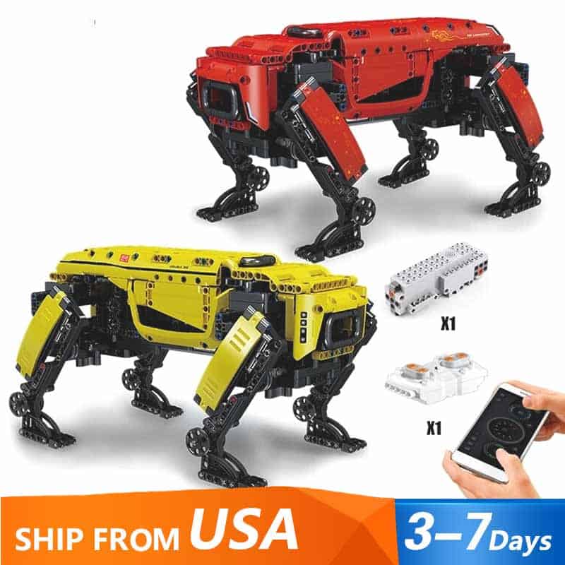 Mould King 15067 15066 Robot Dog Technic MK Dynamics Motorized