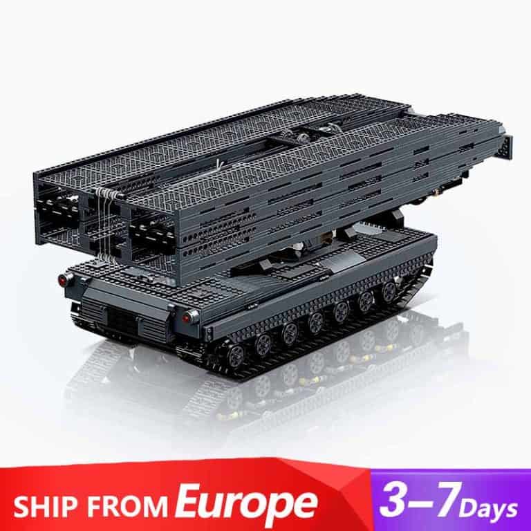 Mould King 20002 Abrams Tank With Bridge Technic With Remote Control ...