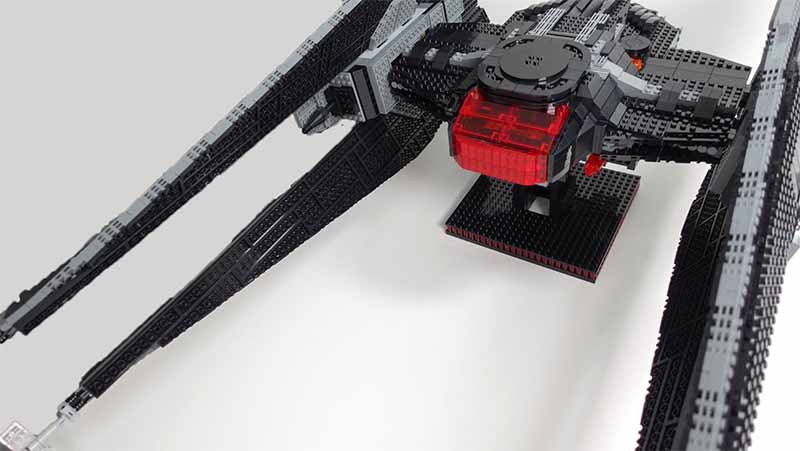Mould King 21025 Star Wars Kylo Ren Tie Fighter MOC-33990 Space Ship UCS 3758Pcs Blocks Kids Toy | HeroToyz