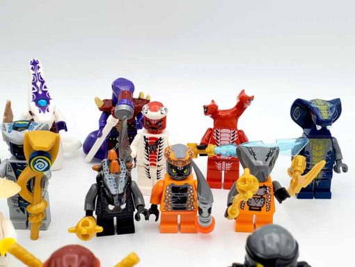 Ninjago vs Serpentine Army Masters of Spinjitzu Minifigures Kids Toys